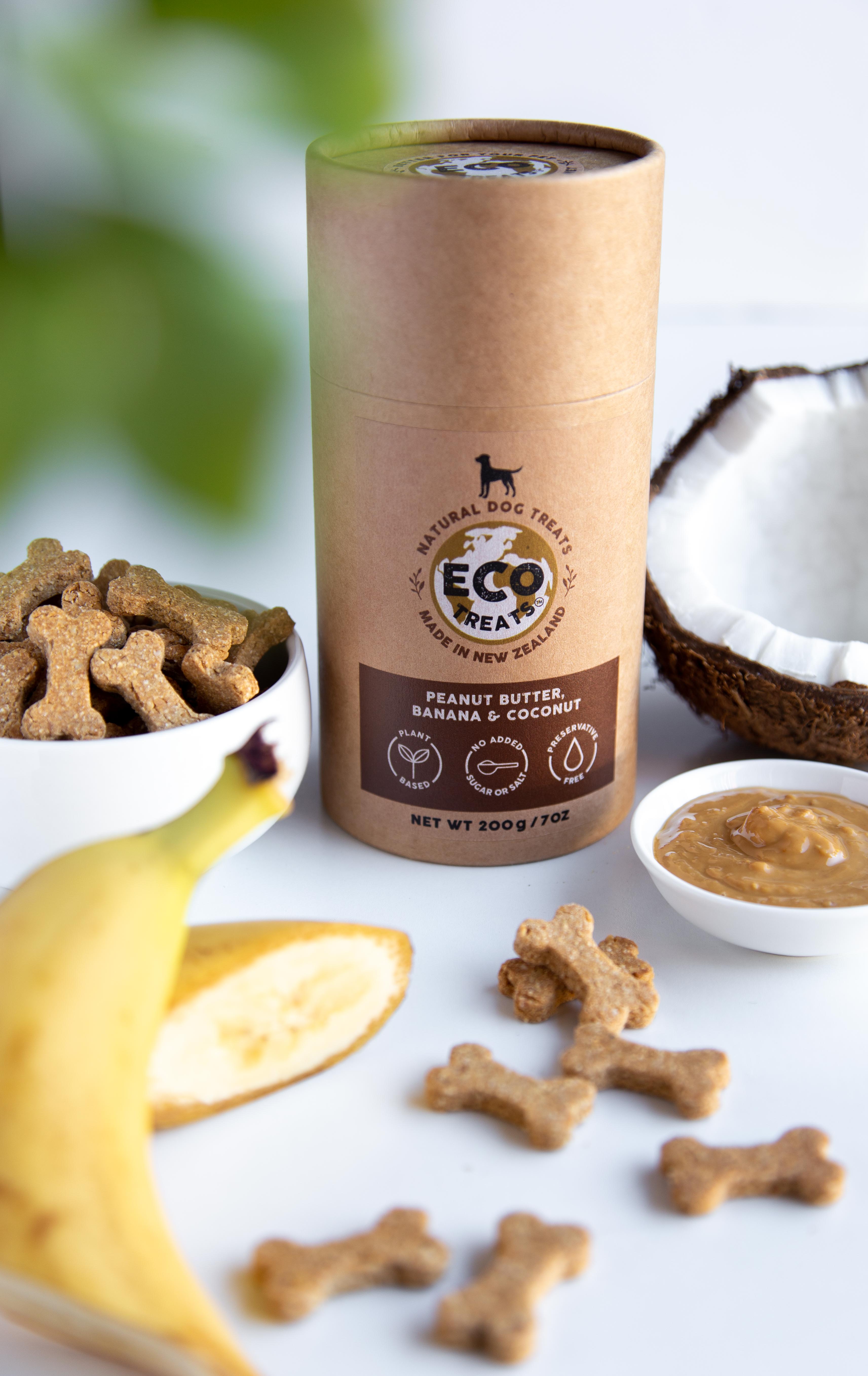 Eco Treats® Dog Treats Peanut Butter, Banana & Coconut ECO TREATS®