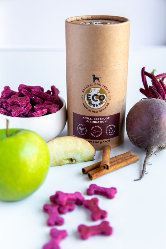 ECO TREATS® Apple, Beetroot & Cinnamon - Dog Treats